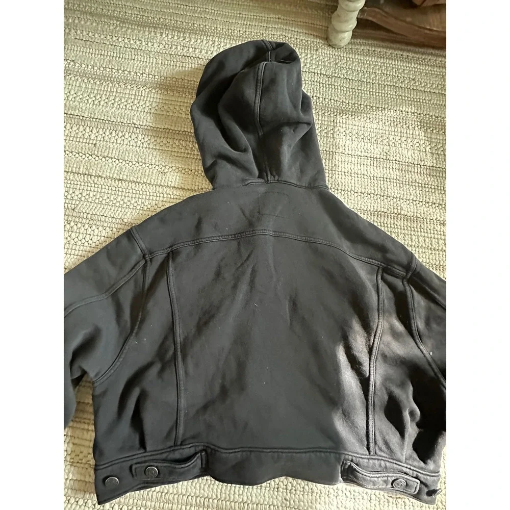 Free People cropped oversized sweater Jacket, XS